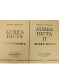 Aurea Dicta Złote słowa Tom I i II