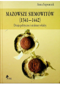Mazowsze Siemowitów 1341- 1442