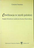 Cywilizacja w myśli polskiej
