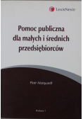 Pomoc publiczna dla małych i średnich przedsiębiorców