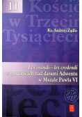 Lex orandi lex credendi w modlitwach nad darami Adwentu w Mszale Pawła VI