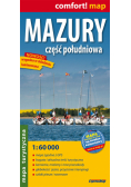 Mazury część południowa mapa turystyczna 1:60 000