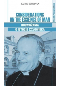Considerations on the Essence of Man