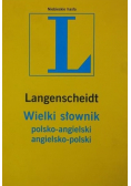Wielki słownik polsko angielski angielsko polski