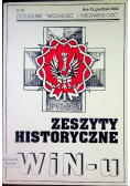 Zeszyty historyczne WiNu Nr 18 Rok XI