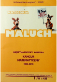 Międzynarodowy Konkurs Kangur Matematyczny 1992 - 2015 Kategoria maluch