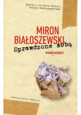 Sprawdzone sobą Wybór wierszy