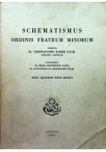 Schematismus ordinis fratrum minorum