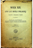 Wiek XIX sto lat myśli polskiej 1907 r Tom II