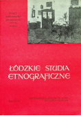 Łódzkie studia etnograficzne Tom XXVIII