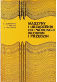 Maszyny i urządzenia do produkcji włóknin i przędzin