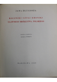Roczniki czyli kroniki sławnego królestwa polskiego księgi 3 i 4