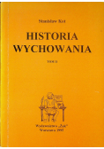 Historia wychowania Tom II