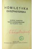 Homiletyka duszpasterska 1935 r