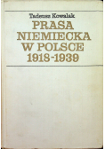 Prasa niemiecka w Polsce 1918 1939