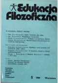 Edukacja filozoficzna Nr 5