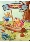 Kubuś i Tosia budują żaglówkę