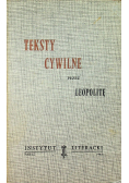 Teksty cywilne