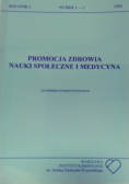Promocja zdrowia nauki społeczne i medycyna