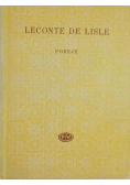 Leconte de Lisle Poezje
