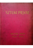Sztuki piękne rocznik drugi 1925 1926r