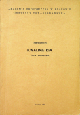 Kwalimetria teoria i zastosowanie