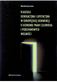Klauzula derogacyjna i limitacyjna w Europejskiej konwencji o ochronie praw człowieka i podstawowych wolności