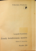Zasady kształtowania mostów