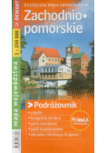 Zachodniopomorskie Podróżownik turystyczna mapa samochodowa