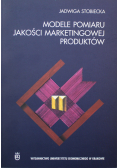 Modele pomiaru jakości marketingowej produktów + CD