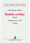 Kodeks cywilny Tom 1 Komentarz do art. 1-449