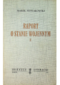 Raport o stanie wojennym II