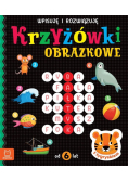 Krzyżówki obrazkowe z tygryskiem Od 6 lat