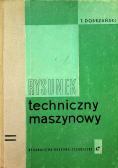 Rysunek techniczny maszynowy