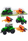 Traktor z siewnikiem