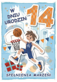 Karnet urodziny 14