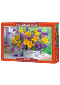Puzzle 1000 Bouquet of Lilies and Bellflowers
