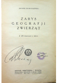 Zarys geografji zwierząt 1921 r.