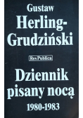 Dziennik pisany nocą 1980 1983