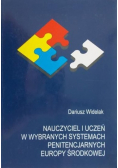 Nauczyciel i uczeń w wybranych systemach penitencjarnych Europy Środkowej