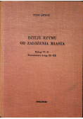 Dzieje Rzymu od założenia miasta Księgi VI X