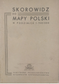 Skorowidz do mapy Polski w podziałce 1 : 500 000