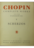 Chopin complete works V scherzos