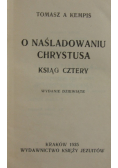 O naśladowaniu Chrystusa 1935 r.