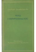 Wina i odpowiedzialność