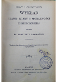 Jasny i gruntowny wykład prawd wiary i moralności 1892 r.