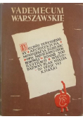 Vademecum warszawskie
