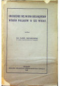 Obudzenie się Ducha religijnego wśród Polaków w XIX wieku 1925 r.