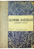 Słownik kościelny łacińsko polski 1948 r.