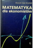 Matematyka dla ekonomistów